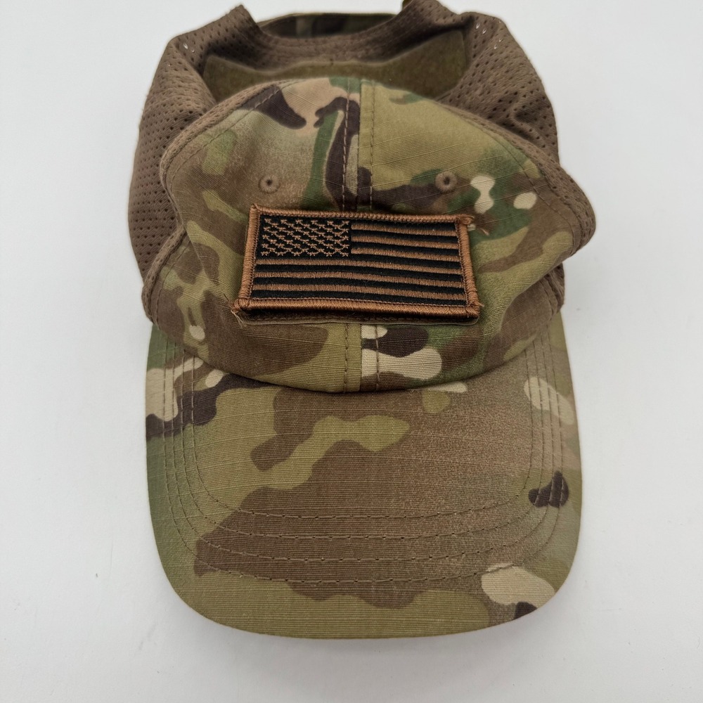 Condor Tactical Multicam Mesh Operator Cap Hook & Loop Flag Patch One Size